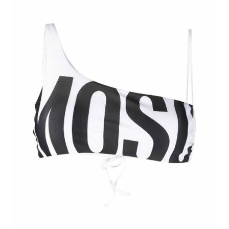Moschino - Toppar - Vit - Dam - Storlek: L, Dam, Storlek: L