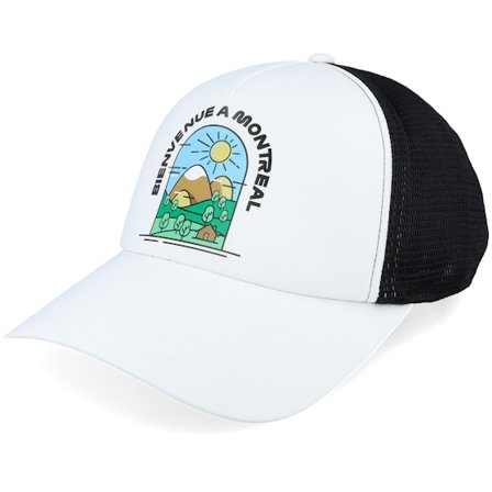 Formula One - White trucker Gorra - F1 Montreal Race Special Canada Grand Prix White/Black Trucker @ Hatstore