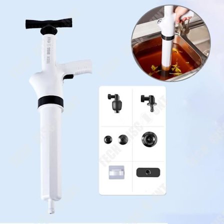 Toalettrensare - TD - Monoblok - 90 graders vinkel - ABS - Tvättbar