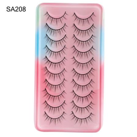 10 Par Manga Lashes Cosplay Lashes Sa208