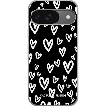 Yhteensopiva Puhelinkuori Google Google Pixel 9 Cactus and Friends - Handdrawn Love Chaos