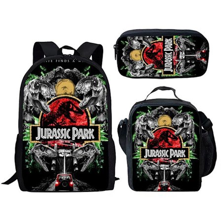 Jurassic World Dinosaur Rygsæk 3-Dels Sæt-35