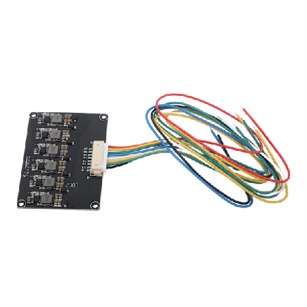 Batteri Aktiv Equalizer BMS Balanser Induktiv Balanse Li Ion LFP Energioverføringskort 1.2A 7S