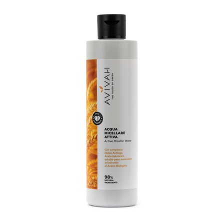 Avivah Detersione Viso Acqua Micellare Attiva 250ml - Acqua detergente viso
