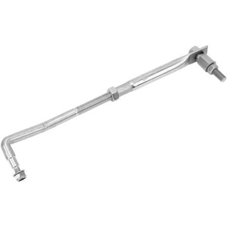 Perämoottorin ohjauskorkki 265-315mm Säädettävä ruostumaton teräs Universaali 15HP - 200HP perämoottorille