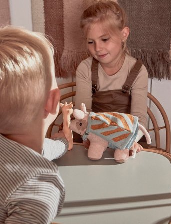 OYOY Living Design Costume Kings Cape For Dolls - Blue - 14X12X1CM x 14