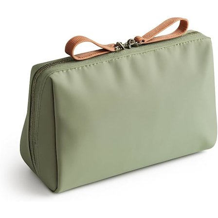 Multifunktionel bærbar kosmetiktaske/rejse toilettaske, vandtæt makeup opbevaringstaske med lynlås.