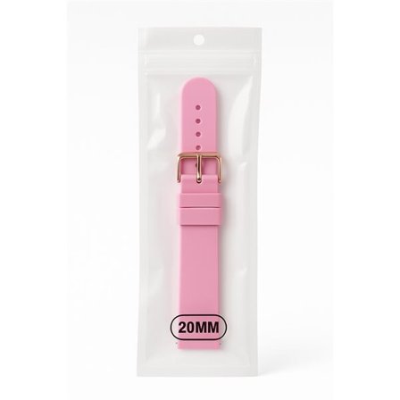 Silikonrem for Huawei Watch GT2 / GT3 42mm - Rosa
