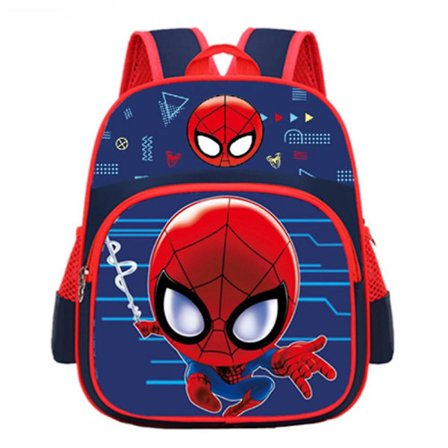 Spiderman Superhelt Trykk Barn Ryggsekk Lett Ryggsekk Skoleveske