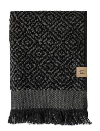 Mette Ditmer Morocco Bath Towel - Black - 70X140CM