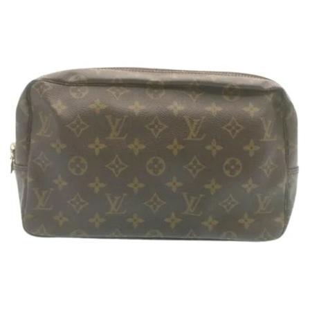 Louis Vuitton Vintage, Pre-owned Canvas louis-vuitton-bags Bruin, Dames, Maat:ONE Size