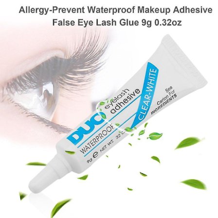 Vanntett øyenvippelim for falske øyenvipper, allergivennlig