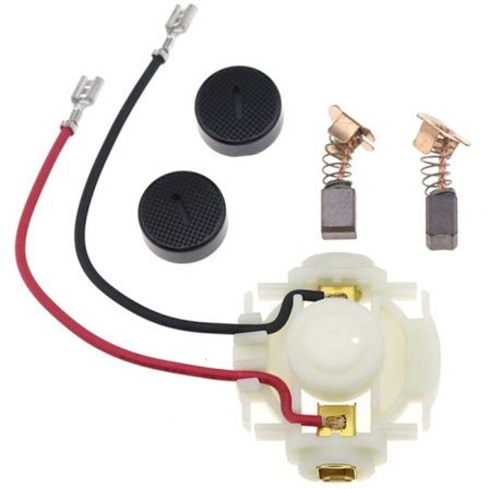 CB430 Kulbørsteholder & Dæksel & Børstesæt til Makita BGA450 BGA452 DGA452