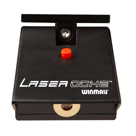 Winmau Laser Oche Darts Accessory | Electronic Oche | Adjustable Laser Line | Precise Foot Placement | Improve Accuracy | Home Pub Pro Use