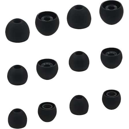 Eartips til Sony In Ear-hovedtelefoner, (s/m/l) 6 par silikone-ørepropper, der passer til Sony Mdr Xba-serien In Ear-headset Mdr Xb50ap Xba H1