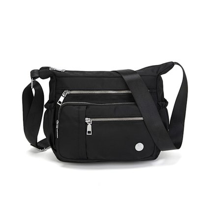 Dam Axelväska Rymlig Väska med Flera Fack Dam Crossbody Handväska Mode Tote Topphandtag Satchel