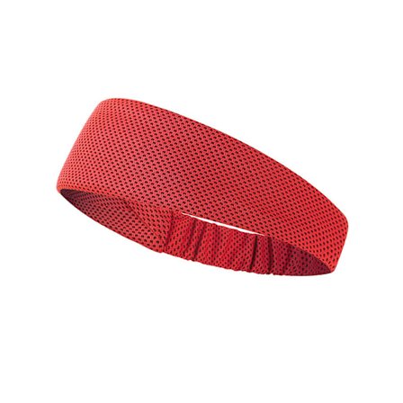 Nytt sommar fitness cool sport pannband utomhus sport elastiskt pannband tvåfärgat pannband