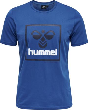 Hummel Men's Hmlisam 2.0 T-Shirt Men short-sleeved sweaters Blue XXL