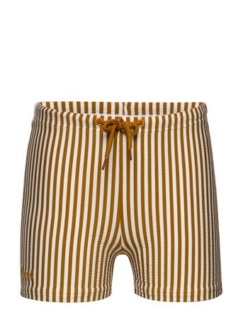 Liewood Otto Swim Pants Seersucker - Brown - 56-62