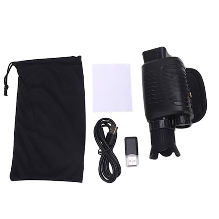 10X Nattsyn Monokulær HD IP54 Vanntett 1,54 Tommers TFT LCD Foto Video Opptak Digital Infrarød Monokulær for Jakt