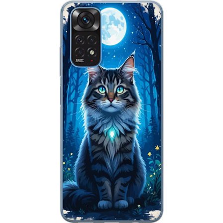 Yhteensopiva Puhelinkuori Xiaomi Redmi Note 11 Katt månsken