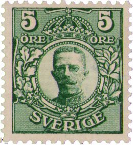 Sverige - AFA 60 - Ustemplet