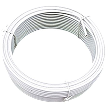 Håndlaget DIY jernmyk hagebøyelig belte av plast, egnet for hagearbeid, hage, kontor (hvit)