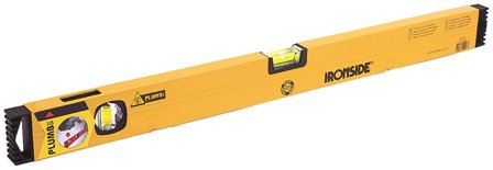 Ironside 152212 Vattenpass aluminium, 2 libeller 400 mm, Mått & vattenpass