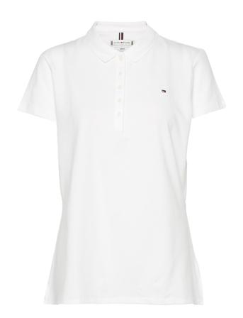 Heritage Short Sleeve Slim Polo White Tommy Sport
