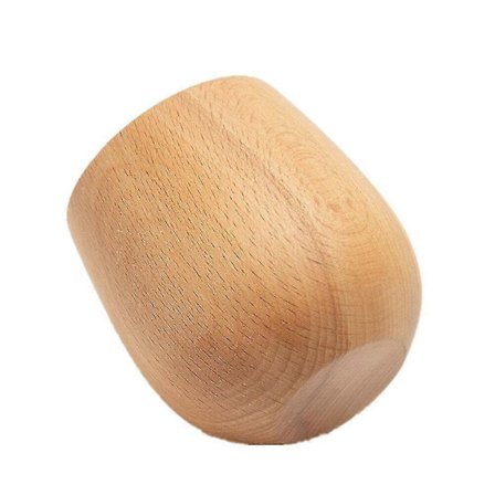 tekopp i trä, naturligt massivt trä, te, vin, vatten, öl KNL