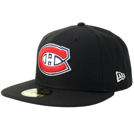 New Era - NHL Svart fitted Keps - Montreal Canadiens 59FIFTY Black Fitted @ Hatstore