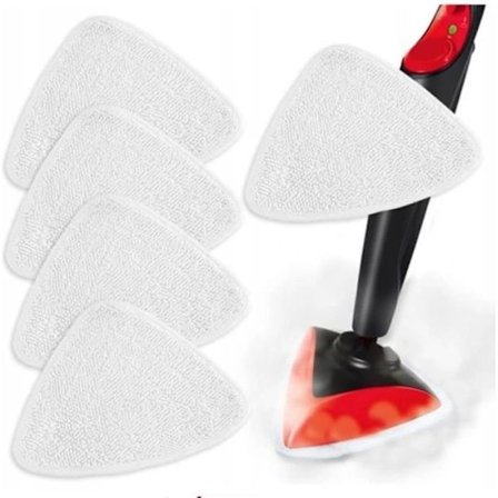 Refill mopper - Vileda - 5 STK - Mikrofiber - Damprenser - Effektiv rengjøring