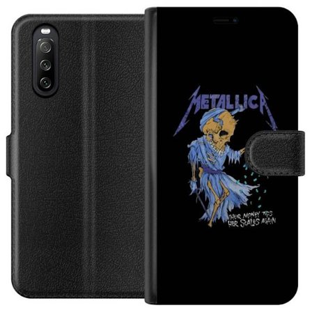 Kompatibelt Lommeboketui til Sony Sony Xperia 10 III Metallica Rock Musik Band Hardrock