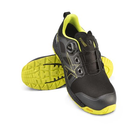 Solid Gear Prime GTX Low Skyddssko S3, glasfibertåhätta, svart 40, Arbetsskor