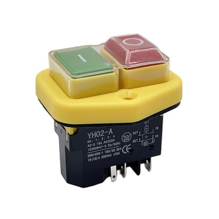 Inbyggd strömbrytare - 250V potentialfri strömbrytare KJD17 B med underspänningsutlösning