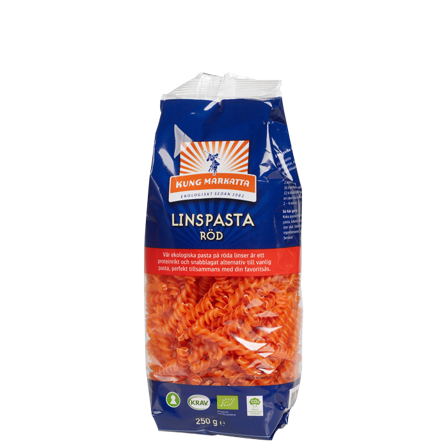 Kung Markatta Röd Linspasta 250 g