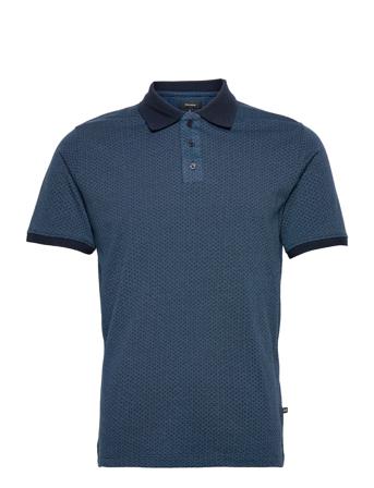 Mapoleo Print Polos Short-sleeved Blå Matinique