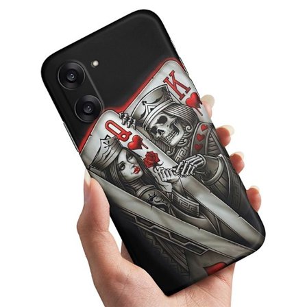 OnePlus Nord CE5 - Deksel/Mobildeksel King Queen Kortstokk