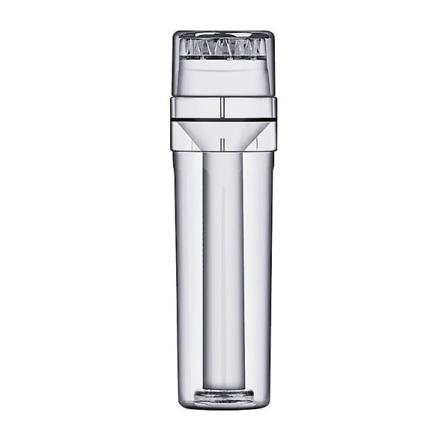 Kirkas kartion muotoinen täyttölaite, täyttökone, täyteaine, mausteiden jauhin ja säilytys - kaikki yhdessä (valkoinen)