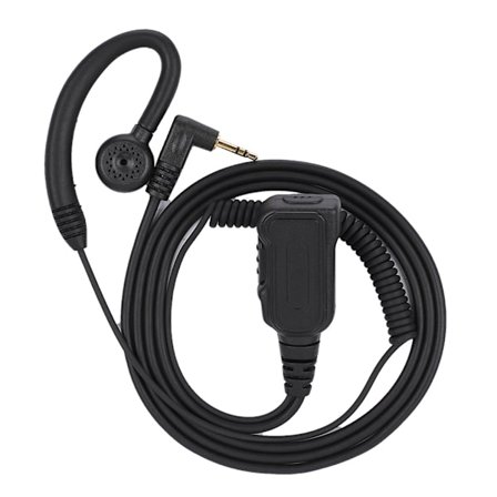 2,5 mm clip-on öronmussla öronkrok tillbehör passar för MOTOROLA walkie talkie