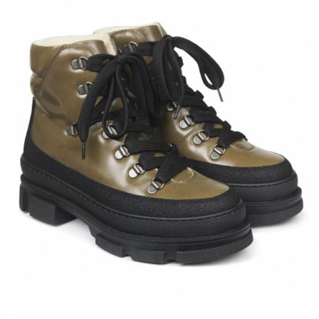 Angulus Lace-up Støvler Grøn, Dame, Størrelse: 40 EU