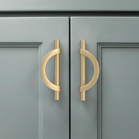 Pieces Gold Keittiökaapin Vetimet 96mm Sinkkiseos Kalustevetimet Ruuveilla, Työpöytiin, Laatikoihin, Kaappeihin, Komeroihin