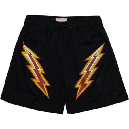 Pustende Mesh Shorts for Menn Gym Trening Fritid med Lommer