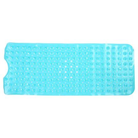 Liukumaton PVC-kylpyammeen suihkumatto kylpyhuoneen lattiamatto imukupilla kotiin ja hotelliin (läpinäkyvä vihreä 40,5x101cm)