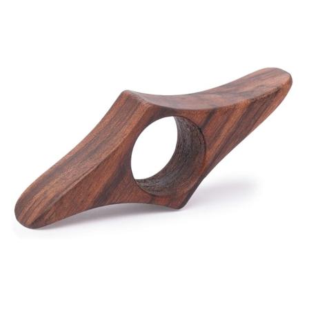 Boksideholder - Håndlaget naturlig valnøtt tommelfingerbokmerke - Romanleseaccessoarer Gaver til lesere, Bokelskergaver, Biblioteksormgaver, Liter