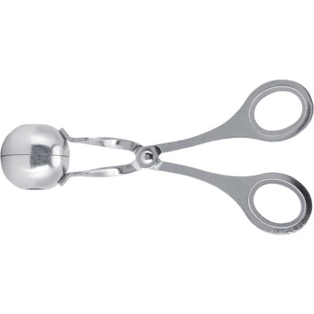 Kødboller af rustfrit stål, kødbolleske DIY kødboller maker tang, kage, istang, cookie dej scoop til hjemmekøkken BRUG (S)