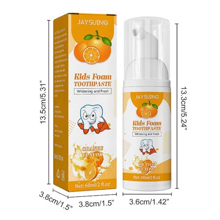 Tandkräm för barn, skumtandkräm, fläckborttagning, tandmousse, oral rengöring