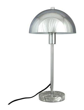 Dyberg Larsen | Stockholm D20 Krom/ Marmor Bordlampe | 40.5X21X21