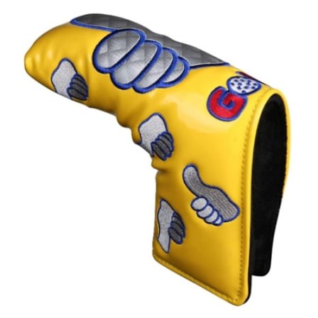 Tumme Pu Golf Putter Headcover för Blade Style Golf