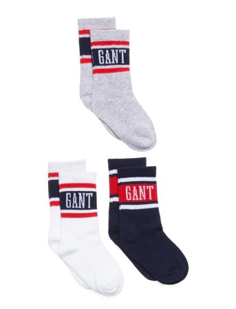 D1. Socks 3-Pack Socks & Tights Socks Multi/mønstret GANT